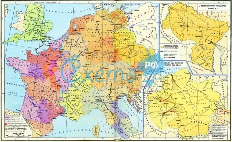 Западная и Центральная Европа в X-XI вв., Великоморавское государство в конце IX в., Польша при Боле