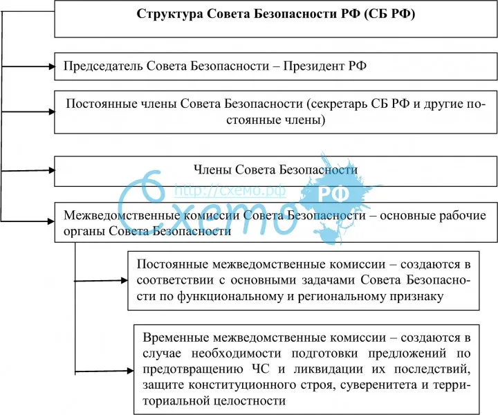 Структура Совета Безопасности РФ