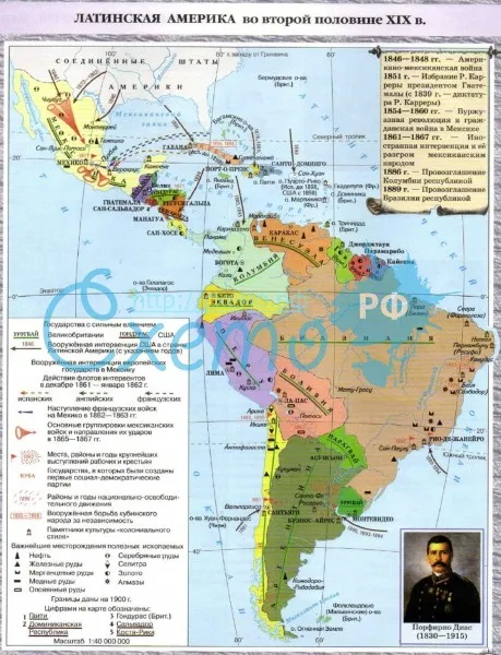 Латинская Америка во второй половине XIX в., Порфирио Диас