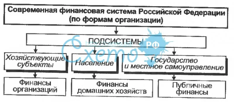 Современная финансовая система Российской Федерации (по форме организаций)