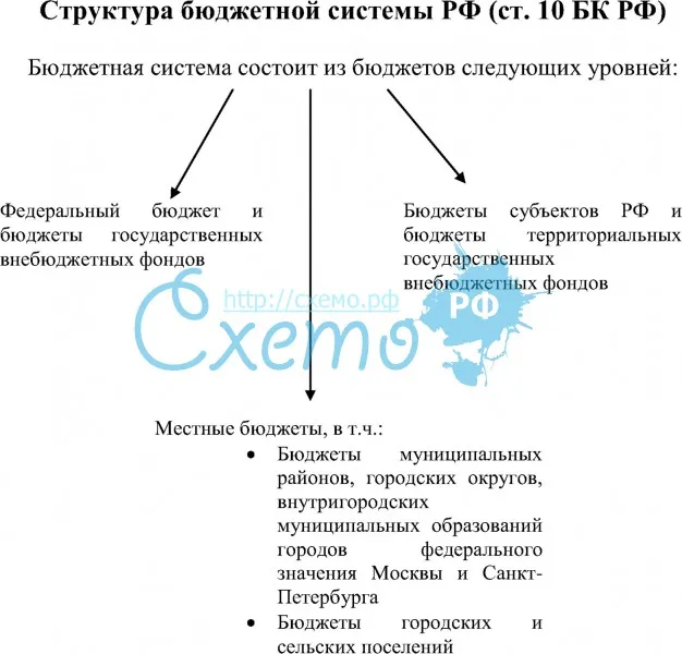 Структура бюджетной системы РФ