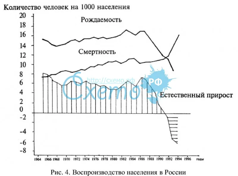Воспроизводство населения в России