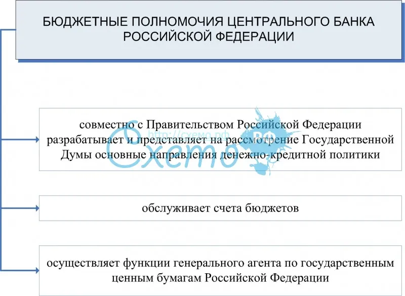 Бюджетные полномочия центрального банка российской федерации