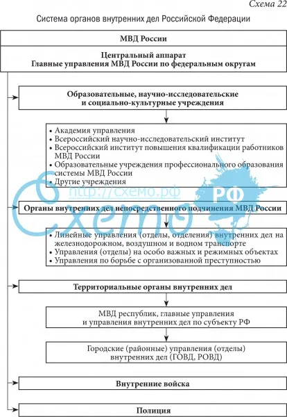 Система органов внутренних дел РФ