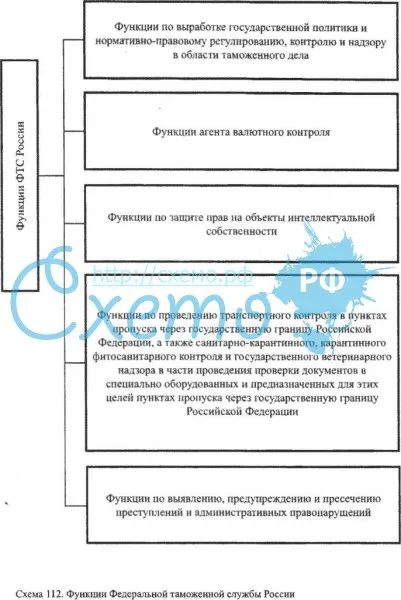 Функции Федеральной таможенной службы России