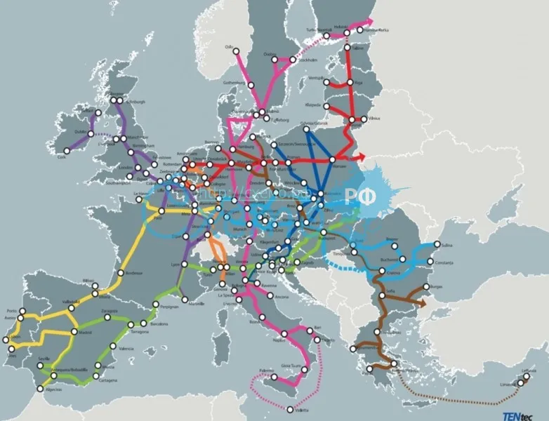 Европейские транспортные коридоры